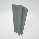 Sockelecke 135 Grad innen