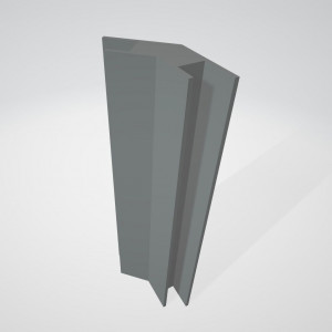 Sockelecke 135 Grad innen